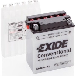 Motorradbatterie Exide EB12AL-A2 12V 12Ah 165A - 1